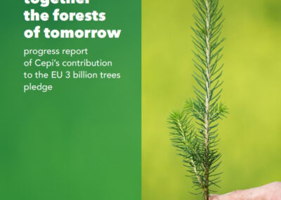 Progress report on Cepi’s contribution to the EU 3 billion trees pledge